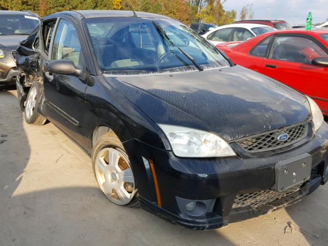 1FAFP34N27W346836 - 2007 FORD FOCUS ZX4 BLACK photo 1