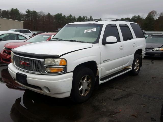 1GKEK63U63J236785 - 2003 GMC YUKON DENA WHITE photo 2