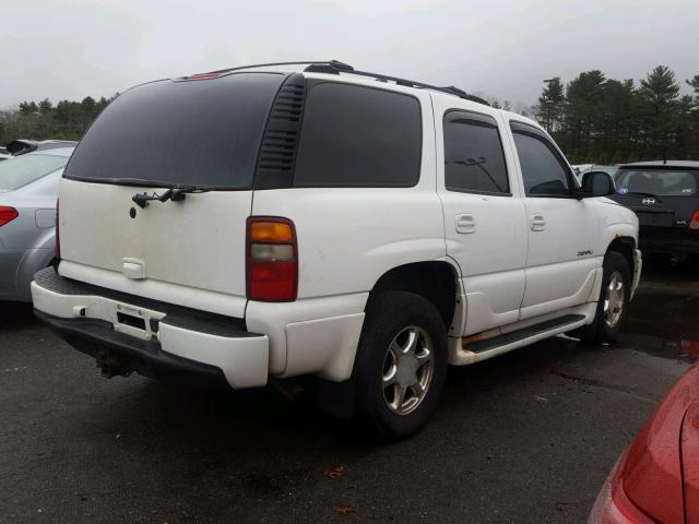 1GKEK63U63J236785 - 2003 GMC YUKON DENA WHITE photo 4