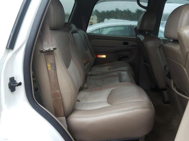 1GKEK63U63J236785 - 2003 GMC YUKON DENA WHITE photo 6