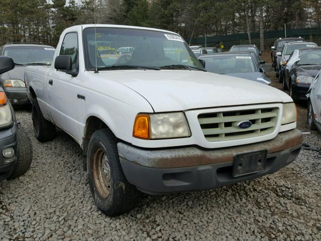 1FTYR10C61PA66716 - 2001 FORD RANGER WHITE photo 1