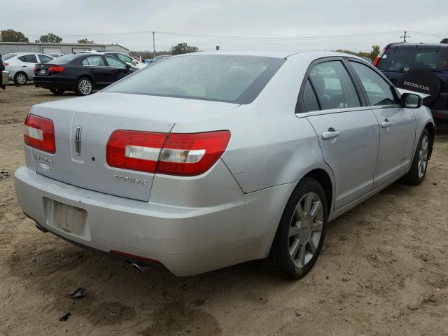 3LNHM26176R626961 - 2006 LINCOLN ZEPHYR SILVER photo 4