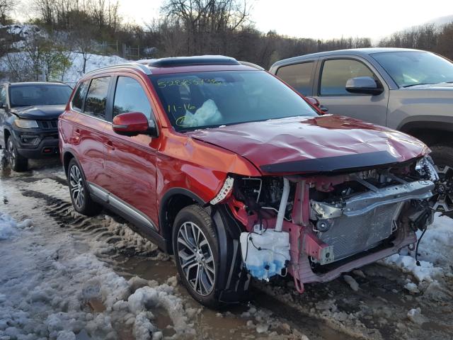 JA4AZ3A37JZ066671 - 2018 MITSUBISHI OUTLANDER RED photo 1