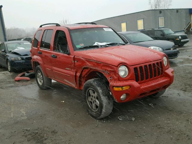 1J4GL58K12W262919 - 2002 JEEP LIBERTY LI RED photo 1