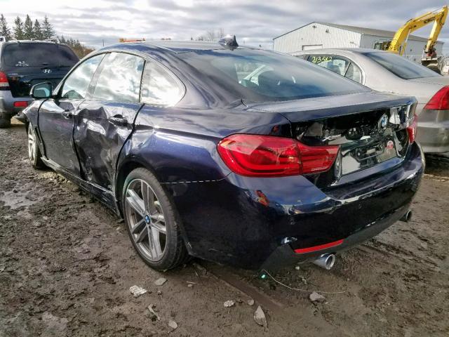 WBA4J7C53JBH14340 - 2018 BMW 440XI GRAN BLACK photo 3