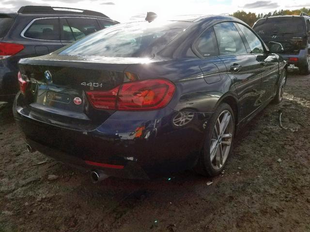 WBA4J7C53JBH14340 - 2018 BMW 440XI GRAN BLACK photo 4