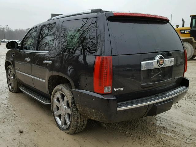 1GYFK63828R114656 - 2008 CADILLAC ESCALADE L BLACK photo 3