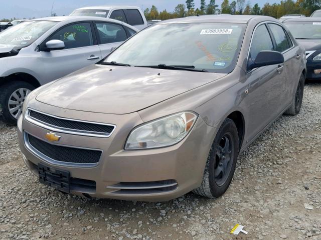 1G1ZG57B78F157257 - 2008 CHEVROLET MALIBU LS ყავისფერი ფოტო 2