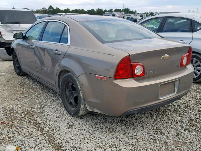 1G1ZG57B78F157257 - 2008 CHEVROLET MALIBU LS ყავისფერი ფოტო 3