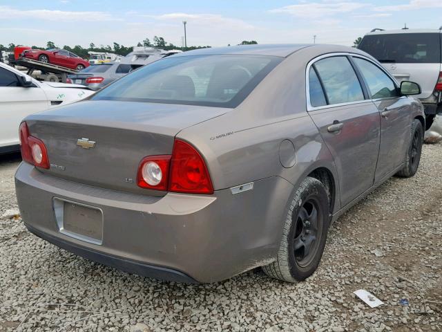 1G1ZG57B78F157257 - 2008 CHEVROLET MALIBU LS ყავისფერი ფოტო 4