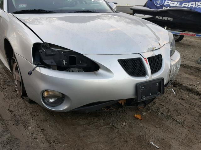 2G2WP522041297965 - 2004 PONTIAC GRAND PRIX Күміс фото 9