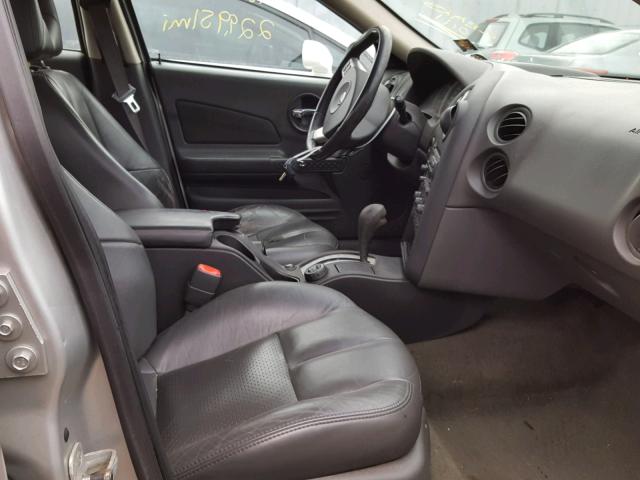 2G2WS522X41224326 - 2004 PONTIAC GRAND PRIX SILVER photo 5