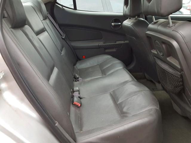 2G2WS522X41224326 - 2004 PONTIAC GRAND PRIX SILVER photo 6