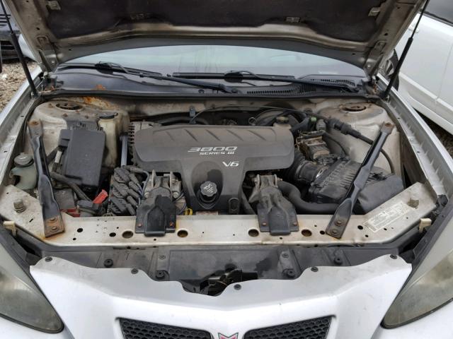 2G2WS522X41224326 - 2004 PONTIAC GRAND PRIX SILVER photo 7