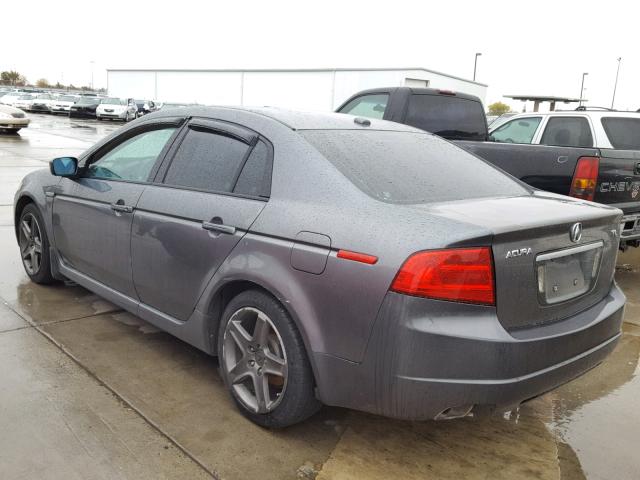 19UUA66295A073462 - 2005 ACURA TL GRAY photo 3