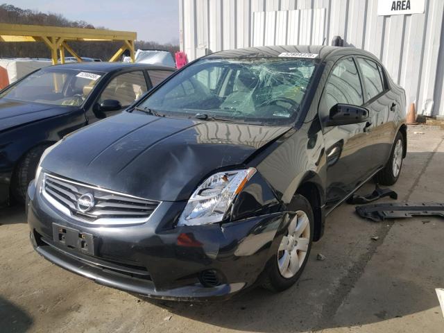 3N1AB6AP5CL618549 - 2012 NISSAN SENTRA 2.0 BLACK photo 2