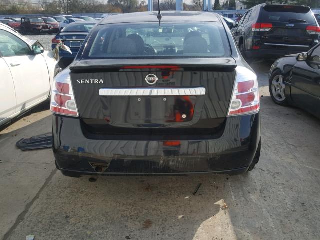 3N1AB6AP5CL618549 - 2012 NISSAN SENTRA 2.0 BLACK photo 9