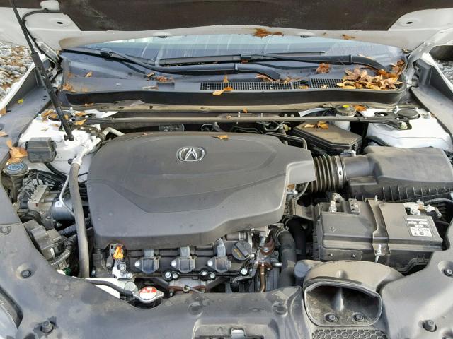 19UUB3F56FA002615 - 2015 ACURA TLX TECH WHITE photo 7