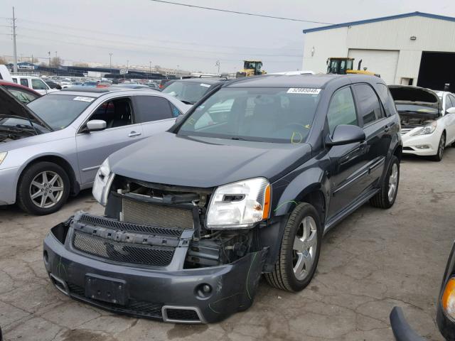 2CNDL037896253942 - 2009 CHEVROLET EQUINOX SP BLACK photo 2