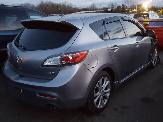 JM1BL1H64A1313031 - 2010 MAZDA 3 S GRAY photo 4