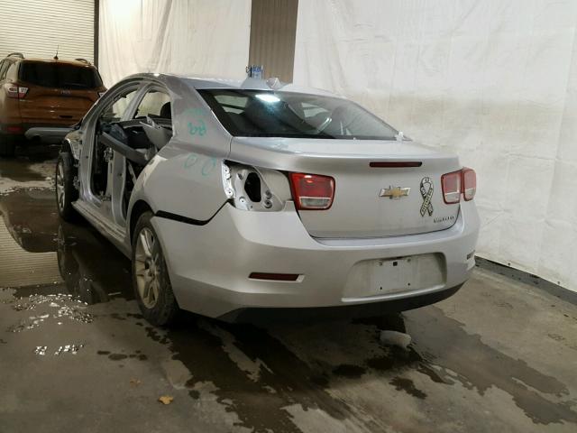 1G11C5SL4EF114905 - 2014 CHEVROLET MALIBU 1LT SILVER photo 3
