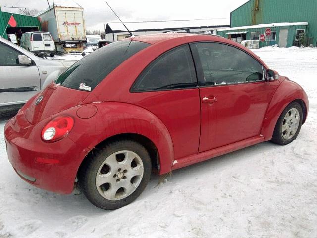 3VWRW21C48M513137 - 2008 VOLKSWAGEN NEW BEETLE 红色 照片 4