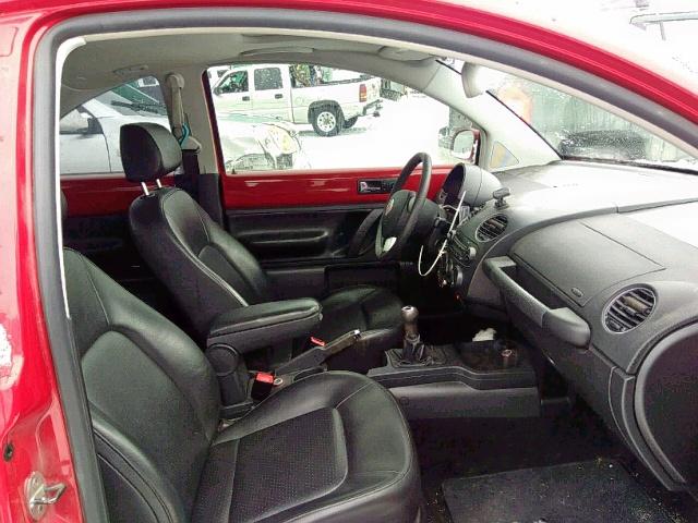 3VWRW21C48M513137 - 2008 VOLKSWAGEN NEW BEETLE 红色 照片 5