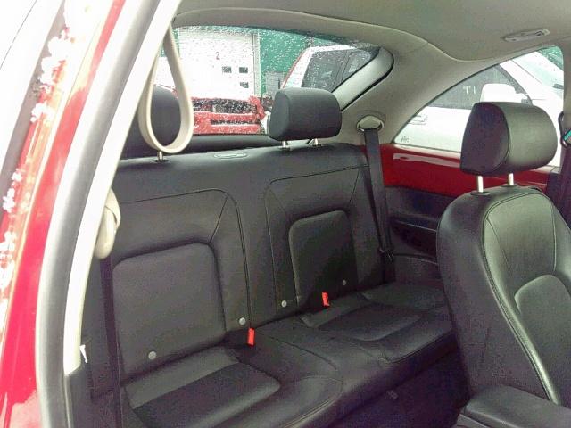 3VWRW21C48M513137 - 2008 VOLKSWAGEN NEW BEETLE 红色 照片 6