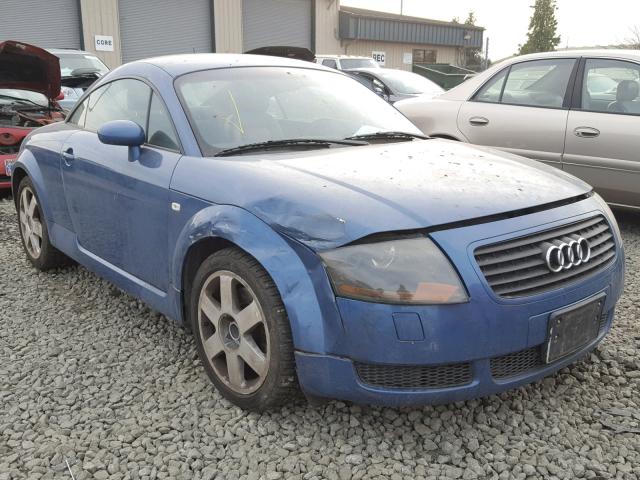 TRUWC28N011008050 - 2001 AUDI TT QUATTRO BLUE photo 1