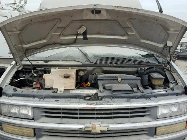 1GBFG15R3Y1244545 - 2000 CHEVROLET EXPRESS G1 SILVER photo 7