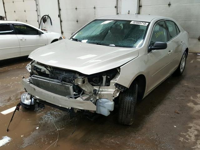 1G11B5SA9DF152484 - 2013 CHEVROLET MALIBU LS თაფლისფერი ფოტო 2