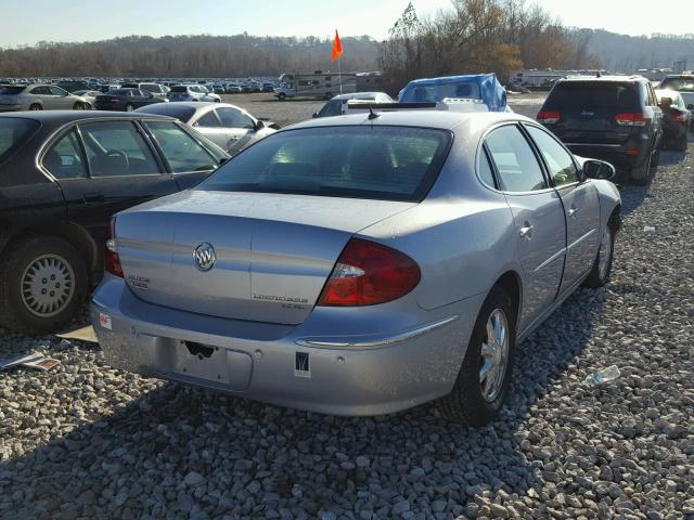 2G4WD582661187402 - 2006 BUICK LACROSSE C SILVER photo 4