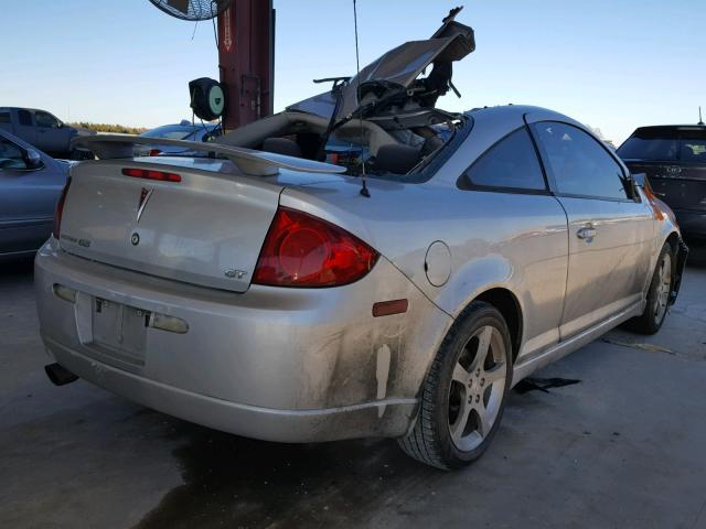 1G2AN15B477296121 - 2007 PONTIAC G5 GT SILVER photo 4