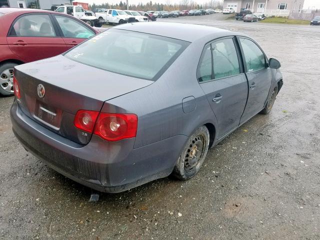 3VWRF31K06M623340 - 2006 VOLKSWAGEN JETTA 2.5L GRAY photo 4