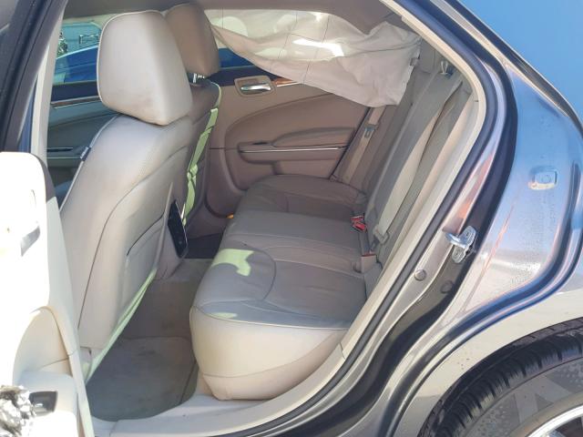 2C3CCAETXEH125107 - 2014 CHRYSLER 300C GRAY photo 6