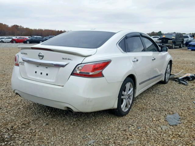 1N4BL3APXEC418803 - 2014 NISSAN ALTIMA 3.5 WHITE photo 4