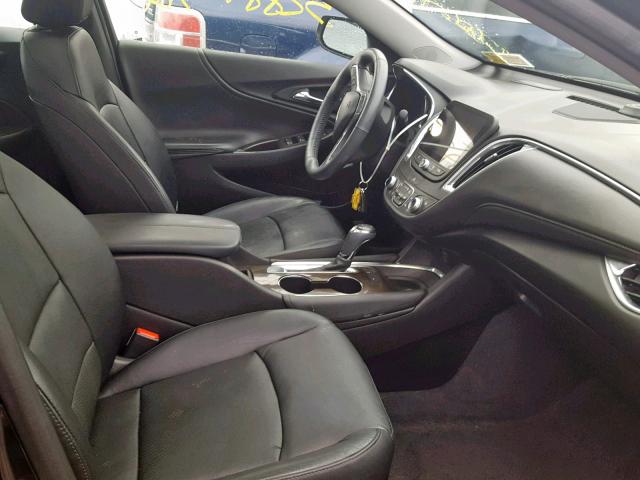 1G1ZH5SX9GF357412 - 2016 CHEVROLET MALIBU PRE BLACK photo 5