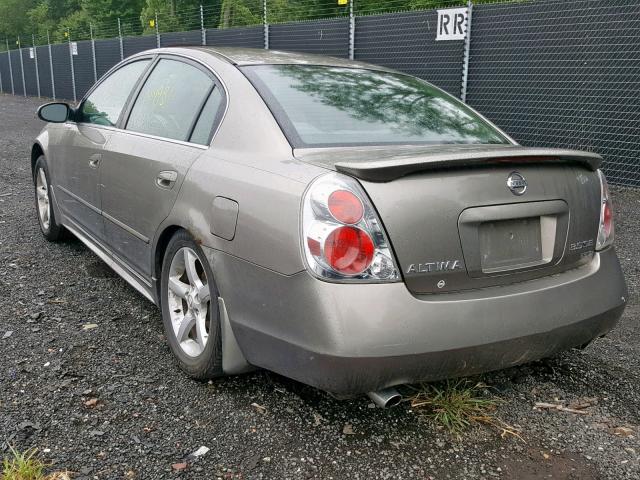 1N4BL11D15C340860 - 2005 NISSAN ALTIMA SE BROWN photo 3