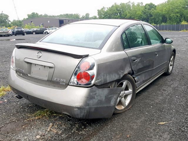 1N4BL11D15C340860 - 2005 NISSAN ALTIMA SE BROWN photo 4