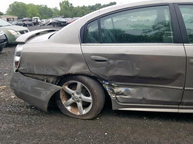 1N4BL11D15C340860 - 2005 NISSAN ALTIMA SE BROWN photo 9