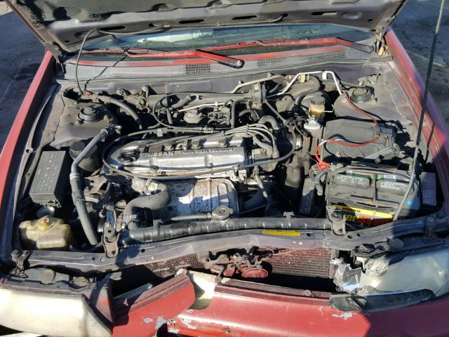 1N4BU31D9SC228229 - 1995 NISSAN ALTIMA XE MAROON photo 7