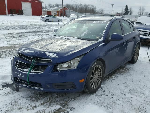 1G1PK5SC8C7221976 - 2012 CHEVROLET CRUZE ECO BLUE photo 2