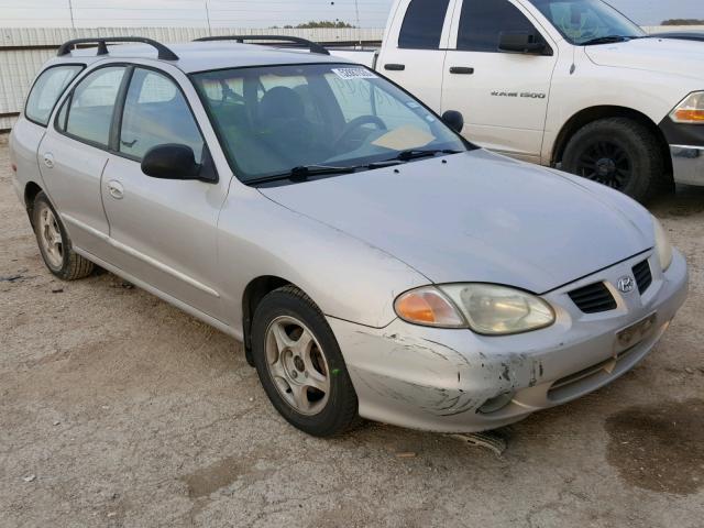 KMHJW25F3XU140070 - 1999 HYUNDAI ELANTRA BA SILVER photo 1