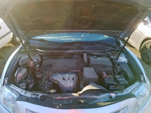 4T4BE46K58R027274 - 2008 TOYOTA CAMRY CE SILVER photo 7
