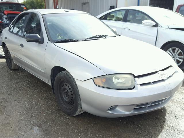 1G1JF52F637346902 - 2003 CHEVROLET CAVALIER L SILVER photo 1