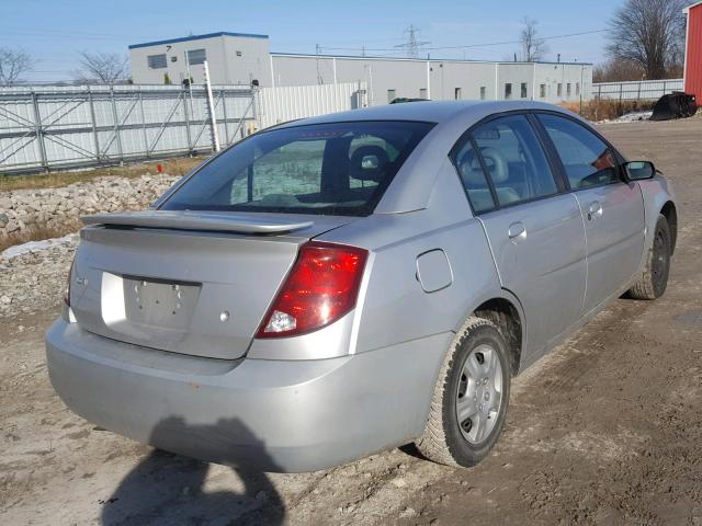 1G8AL52F23Z108740 - 2003 SATURN ION LEVEL GRAY photo 4