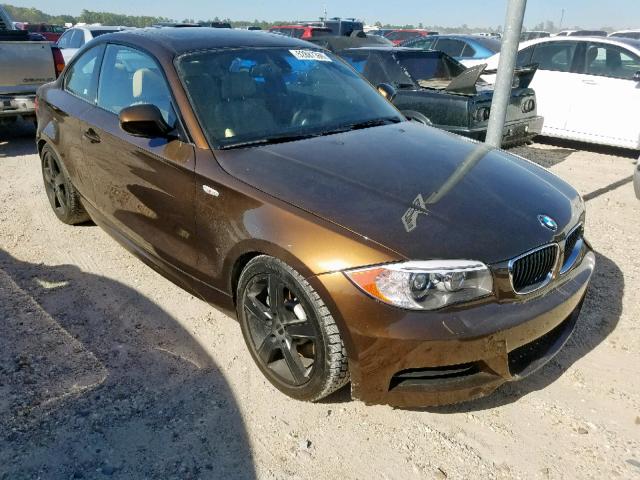 WBAUC9C52CVM12669 - 2012 BMW 135 I BROWN photo 1