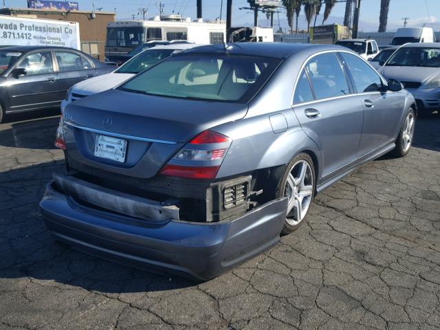 WDDNG71X99A261338 - 2009 MERCEDES-BENZ S 550 GRAY photo 4