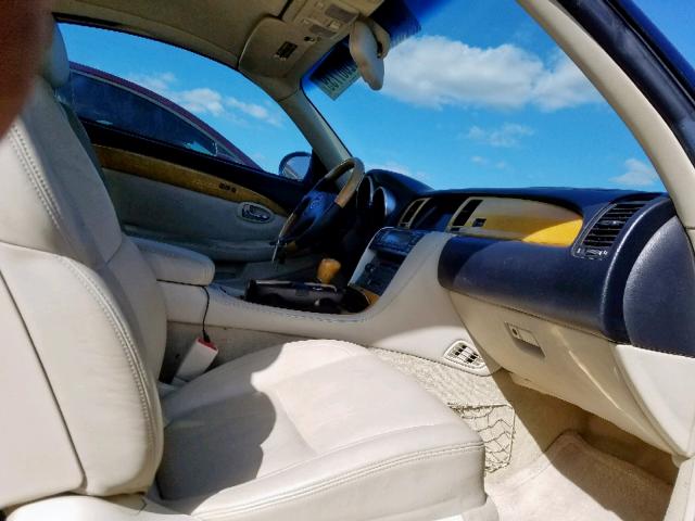 JTHFN48Y120018540 - 2002 LEXUS SC 430 BLUE photo 5