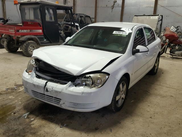 1G1AL58F687190836 - 2008 CHEVROLET COBALT LT WHITE photo 2